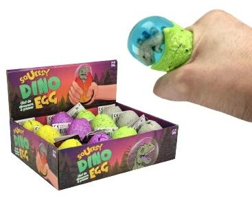 Keycraft Quetschbares Dino-Ei