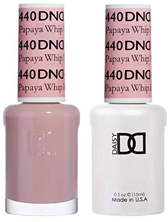 DND Duo Gel & Nail Polish Set - Papaya Whip 440-2x15ml