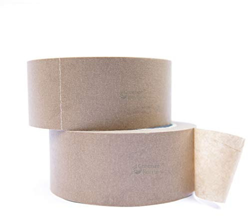 Kite Framer Kraft Paper Tape, 2 Pack of 2 (48mm x 50 Meter), Eco-Friendly, Recyclable, Toxic Free, Vegan, Self-Adhesive, Ideal for Packaging, Crafting, Framing, Masking, Decorating
