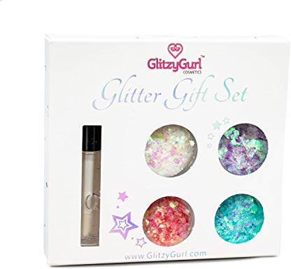 Holographic Glitter Gift Set Unicorn Mermaid Iridescent Chunky Glitter (Sparkling Unicorn)