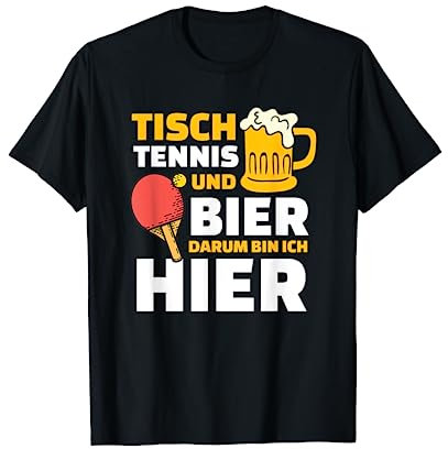 Tischtennisspieler, Ping Pong Design I Tischtennis T-Shirt