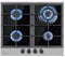 Klarstein Piano Cottura 4 Fuochi a Gas Integrato 8.0kW, a Incasso in Acciao Inox, con Coperchio