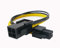 ZLKSKER Cable de extensión de alimentación de CPU P4 de 4 pines para computadora de escritorio (8 pulgadas, 18 AWG), conecta fuente de alimentación de 12 V y conector de alimentación de CPU, 4 pines