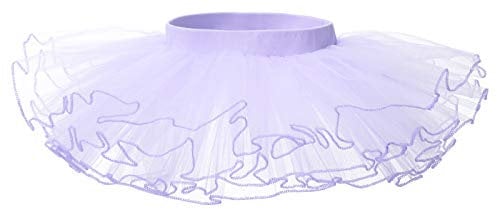 Bezioner Gonna Tulle Bambina tutù Danza Balletto Ragazze Festa Abito Gonne Costume per Bambine Viola S 3-5 Anni