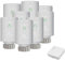 Cenbey tuya zigbee Radiator Valve Thermostatic Radiator Valve zigbee Radiator Thermostat WiFi Thermostat Also Control Boiler WiFi trv Valve zigbee trv(8 Thermostat+1Receiver)