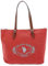 U.S. POLO ASSN. Springfield Canvas Shopping Bag M Peach