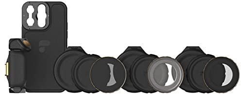PolarPro - LiteChaser - iPhone 13 - PRO MAX - Kit für Regisseure - Tasche - Filter - Griff - Bluetooth Auslöser - MagSafe kompatibel - Handy Fotografie/Videografie