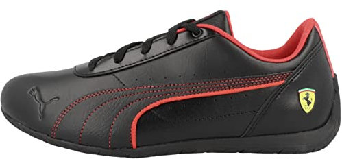 PUMA Scuderia Ferrari Neo Cat Motorsport Schuhe, Black-Black, 42.5 EU