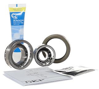 SKF Radlagersatz mit Wellendichtring VKBA 9039 CL Position Vorderachse Höhe 88mm Länge 158mm Breite 158mm - OE Qualität | Kompatibel mit: PORSCHE 911, 911 Cabriolet, 911 Targa, 924
