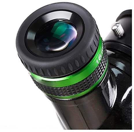 JUIYU Teleskop-Zubehör-Set Breites Okular 70 Grad Ultraweitwinkel achromatisch 1,25 Zoll Teleskopzubehör Länge Teleskop-Kamera (Color : 16mm)