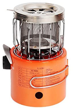 Stronrive Outdoor Camping Propankocher - 2 in 1 Tragbarer Propanheizer und Kocher,Hocheffiziente Zeltheizung - für Eisfischen Backpacking Wandern Jagd Überleben Notfall