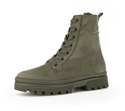 Gabor Damen Combat Boots, Frauen Stiefeletten,Wechselfußbett