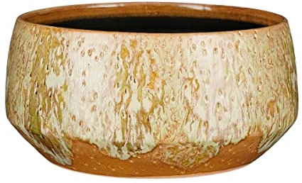 MICA Decorations Harris Schale - 32.5x32.5x15 cm - Keramik - Taupe