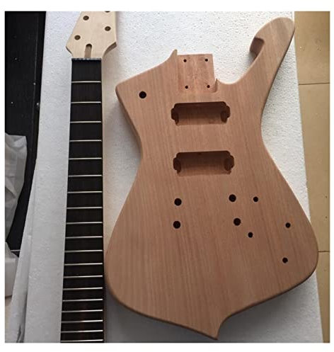 Corps de Guitare Guitare Électrique 7 Cordes Corps en Acajou Manche en Érable Touche en Palissandre 22 Frettes pour Corps De Guitare IBZ