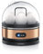 Arendo Sevencook Eierkocher 400 W – Edelstahl Design - 1-7 Eier - Egg Cooker – Kipp-Funktionsschalter – 3 Härtegrade wählbar - Warmhaltefunktion - Signalton - BPA-frei - kupfer