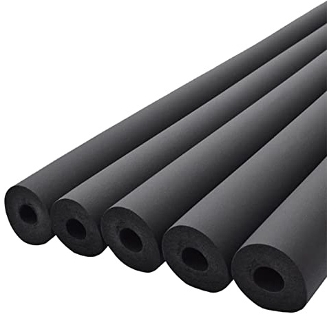 MMleYN Rohrisolierung Schaumrohr, Schwarz, Hochwertige Hitzebeständige Rohrisolierung ID 6~110mm, Isolierung Wasserdicht Feuchtigkeitsbeständig Für Outdoor-Pipeline (Size : ID 63mm*20mm*1.8m)