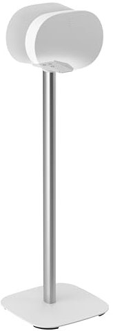 Vogel's SFS 4133 Pie de Altavoces para Sonos ERA 300, Sistema para colocación de Cables, Altura: 82 cm, Máx. 5 kg, Blanco