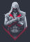Displate Offiziell Assassin's Creed MetallPoster Magnetische Befestigung Inklusive Lizenziert Bilder Hochwertiges PosterAC Legacy Posters - Assassin 45 cm x 32 cm