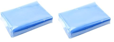 Amosfun 2stücke Car Wash Clay Reinigungskneten Für Auto Vulkanisches Schlamm Material Zur Entfernung Von Öl Und Umweltschmutz Für Karosserie Und Innenraum