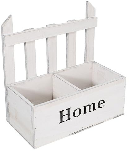 Sosoport 1 Juego Maceta para Colgar En La Pared Maceta De Cubo Florero Rectangular Maceteros Colgantes De Pared Perchero Al Aire Macetas De Madera Cesta Colgante Interior