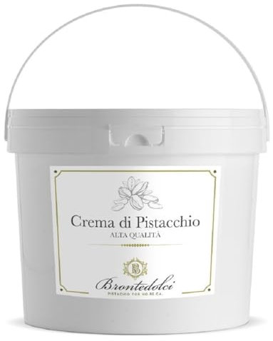 Brontedolci - Crema di Pistacchio con il 40% di pistacchi - 1kg (1000g)