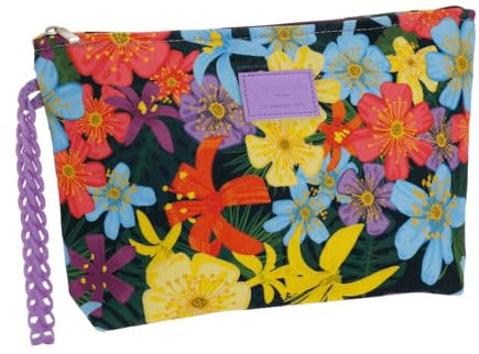 Camomilla Milano Busta Mare Donna, Pochette, con Catena, Collezione Aloha, Colore Viola