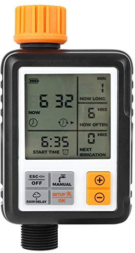 Verdant Touch Minuteur d'irrigation de jardin automatique avec écran LCD intelligent