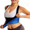 Sweat Sauna Vest for Women-Sauna Suit for Women Weight Loss,Sauna Shirt for Workout-Slimming Faja-Hot Sweat Sauna Shirt (Black-blue, M)