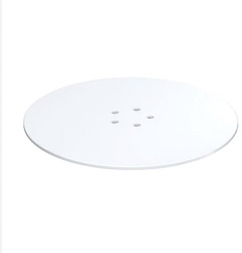 Sandy Beach Shower Waste Trap Cover, Shower Replacement Shower Waste Drain Cap Cover, Shower Drain Cover Replacement, Fast Flow Shower Waste Shower Trap Cover Replacement White (90mm Hole/115mm Cover)