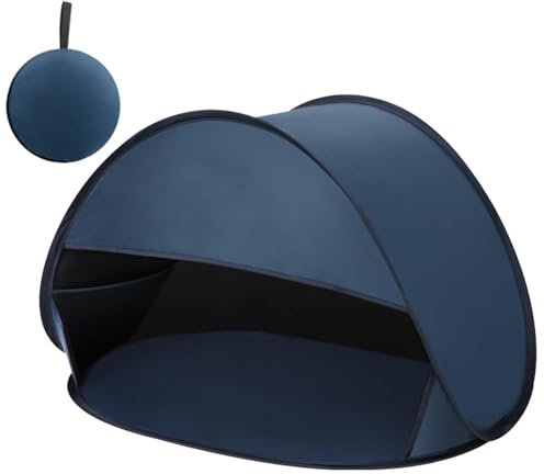 Tente de protection de tête portable de 35 x 35 cm, tente de plage, coupe-vent, imperméable, respirante, tente de camping, tente d'ombrage pliable pour animaux de compagnie pour l'extérieur