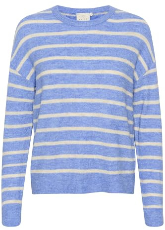 KAFFE Damen Strickpullover KAlida Lange Ärmel