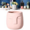Boxonly Face Planter (Pink, Large, With Hole, Without Tray) - Ceramic Plant Pot for Succulents, Flowers, and Small Plants - Nordic Minimalist Vase for Indoor and Outdoor Home Decor