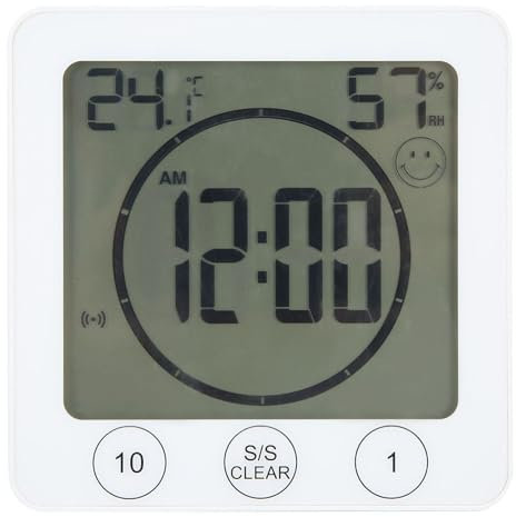 RYTTGOP Termometro, Termometro esterno, Termometro ambiente interno, Termometro interno esterno, Termostato per la casa, Termometro digitale