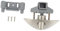 LIFKOME 1Satz Rv Push Lock für Schränke und Möbel Hochwertiger Karawanenschubladenschloss mit Halbmonden-design Langlebig und Rostfrei Installieren für Wohnmobile und Caravans