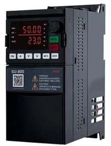 HPHPH Variateur de Frequence Onduleur VFD 0,75 KW 1,5 KW 2,2 KW 5,5 KW 7,5 KW Convertisseur de fréquence 220 V monophasé 380 V triphasé Convertisseur de contrôle de Vitesse de Moteur(0.75kw 220)