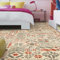livingfloor® PVC Bodenbelag Shabby Retro Fliesenoptik Mediterran Rot 2m Breite, Länge variabel Meterware, Größe:3.00x2.00 m