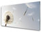 Tulup Glas Küchenrückwand – 100x50 cm Spritzschutz Glasrückwand Küchenwandpaneel Wandschutz Glasplatte Herdblende Nischenrückwand - Pusteblume Pflanzen