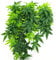 Austinstore Sourcingmap Feuilles artificielles à Suspendre pour Aquarium Vert 50 cm