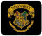 Harry Potter Ilustriertes Hogwarts Wappen niedriges Profil dünnes Mauspad