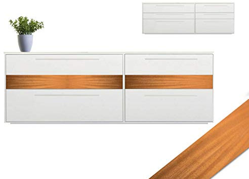 Mahagoni Furnier mit Schmelzkleber zum Aufbügeln, Tisch, Möbel, Sideboard