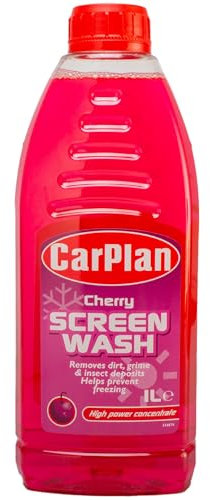CarPlan Fragranced Car Screenwash Concentrated - 1L Cherry