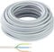 HDmirrorR Elektro Kabel Mantelleitung NYM-J 3x1,5mm² Kabel | 50m Ring, 3 adriges Installationskabel Steckdosen