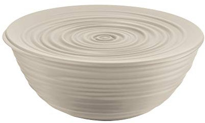 Guzzini - Tierra, Behälter L mit Deckel - Lehm, Ø 25xh10,8 cm | 3100cc - 17500279, Beige