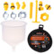 LEXIANG 15 pièces en Plastique de Remplissage Entonnoir Bec verseur d'huile Outil Anti-déversement kit de Remplissage de Liquide de Refroidissement
