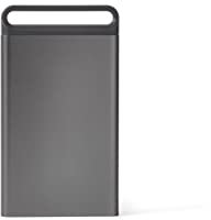 Lexon Porte Carte de Visite Professionnel Nomaday pour Hommes et Femmes, étui de Voyage avec Finition élégante en Aluminium - Gris Métallique