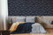 Papier peint intissé Aura Vinyle Expansé 1005 x 52cm Bleu Marine | Revêtement Mural, Tapisserie | Ambiance Facile à poser et à enlever