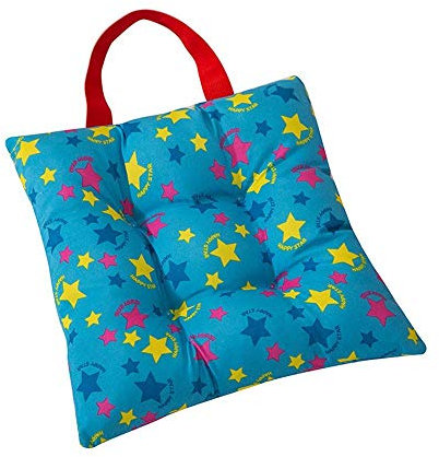 Sitzkissen für Kinder, 27 x 27 cm, für Esszimmer, Garten, Kindergarten, Süßigkeiten-Farben