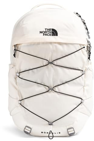 THE NORTH FACE Women's Borealis Commuter Laptop Backpack, Gardenia White/Tnf Black, One Size, Women's Borealis