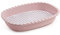 CABLEPELADO Bandeja para descongelar Alimentos, Recipiente para descongelación de Alimentos con Rejilla, Descongelación Rápida Alimentos, Polipropileno, 32 x 21,5 x 6 cm, Color Rosa