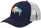 HDE Trucker Hat – Performance Outdoor Snapback Abenteuermützen für Herren, Sky Bison, Einheitsgröße